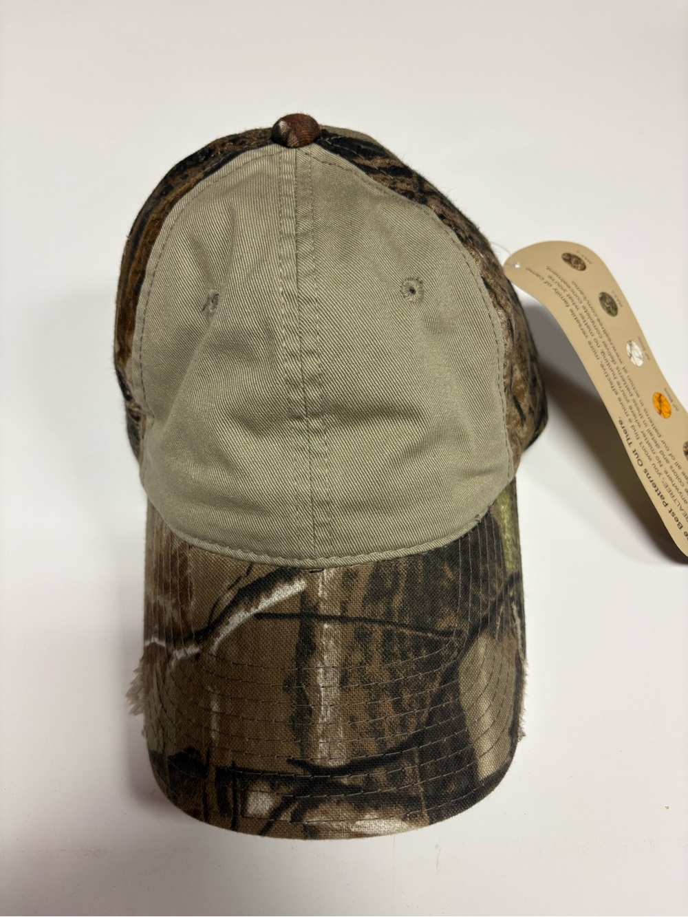 Port Authority Olive and Brown Camo Baseball Cap